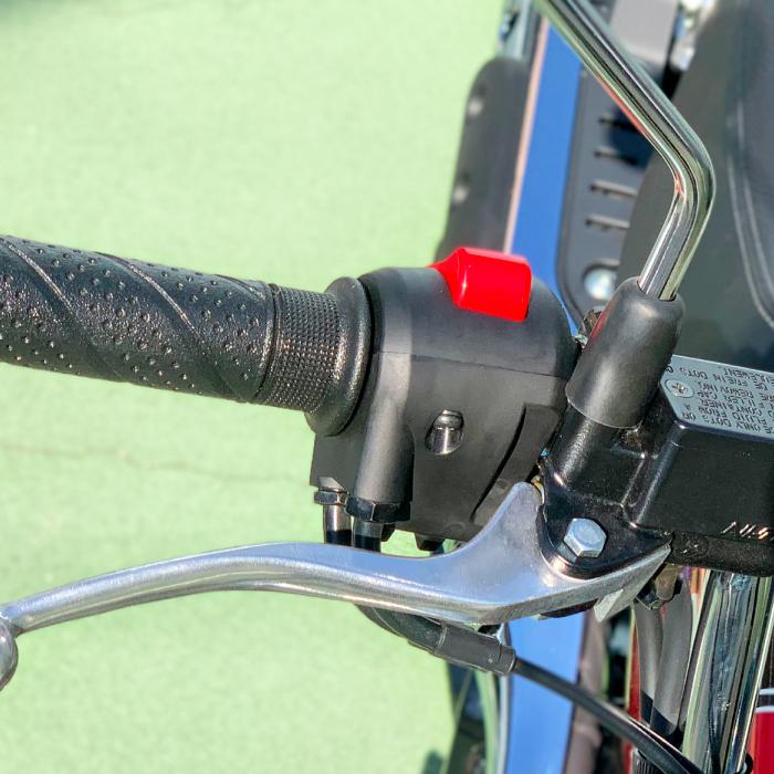 ホンダ純正 加工品 Dax125(JB04)用 ダックス125 右集合スイッチ ハザード機能 汎用スイッチ追加の画像