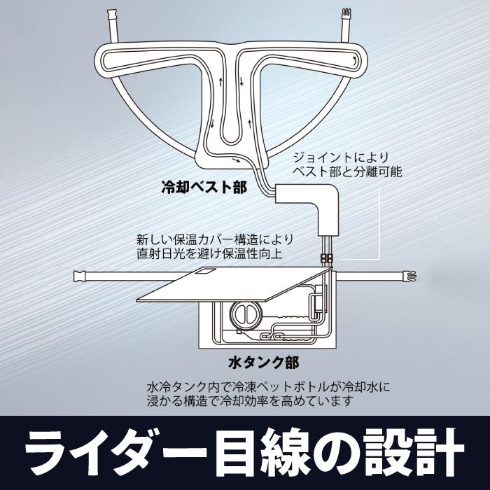 コミネ（Komine） KK-926 水冷式身体冷却システム G2 KOMINE 00-926