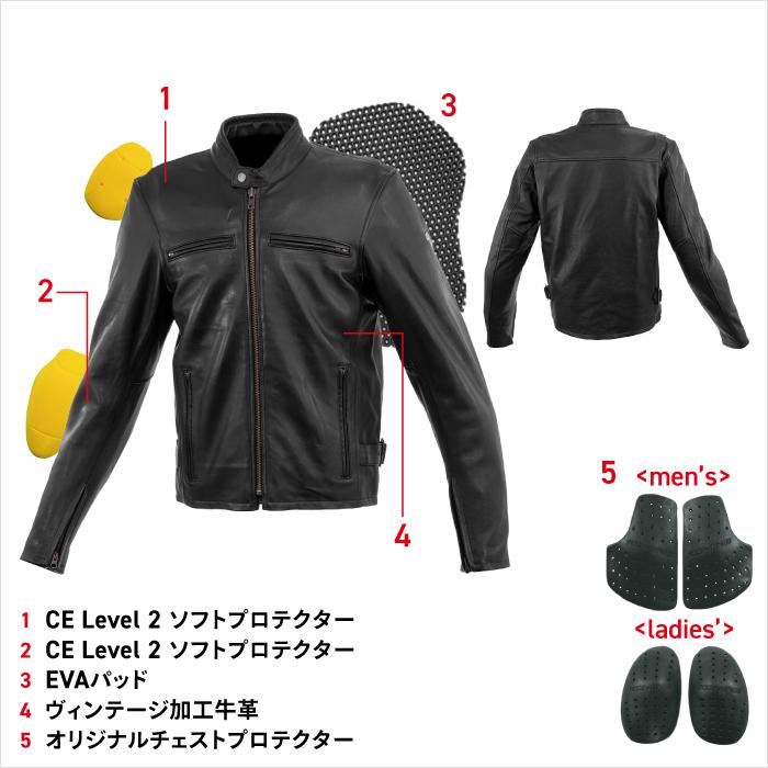 コミネ レザージャケット LJ-5343 シングルライダースレザー コミネ レザージャケット LJ-5343 シングルライダースレザー