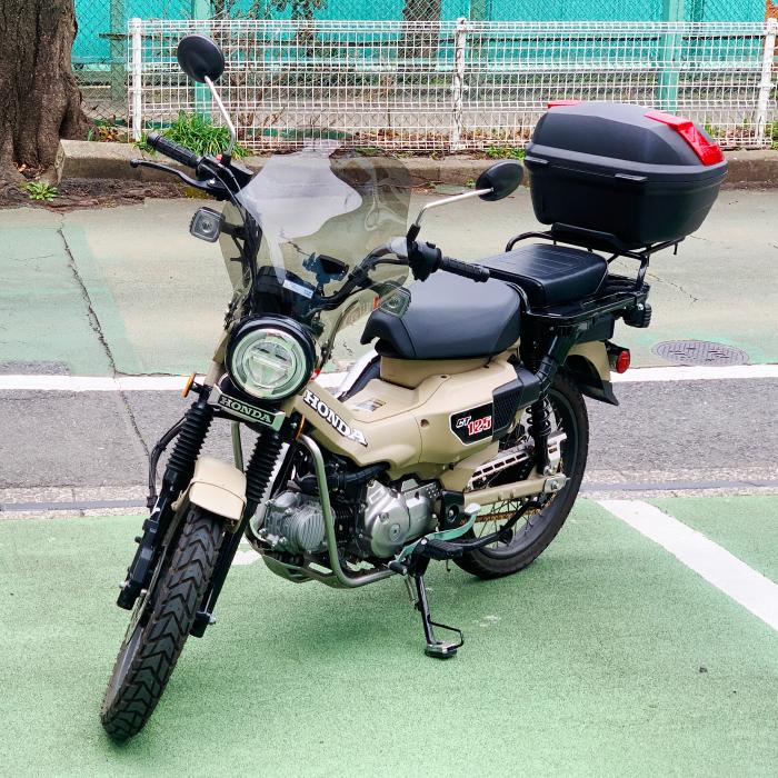 ホンダ ハンターカブ CT125 (JA55, JA65) 用 エンブレムステーキット