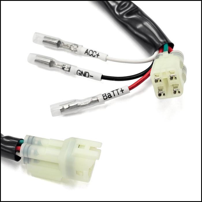 ホンダ 電源取り出しハーネス 4P グロム (JC61 JC75 JC92) PCX125