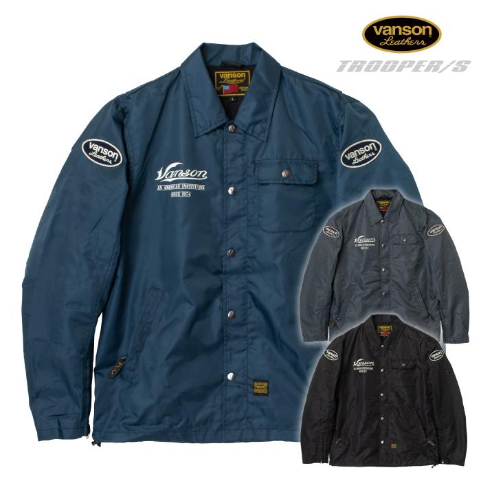 VANSON（バンソン） SVS2605S コーチジャケット バイク 2026年春夏