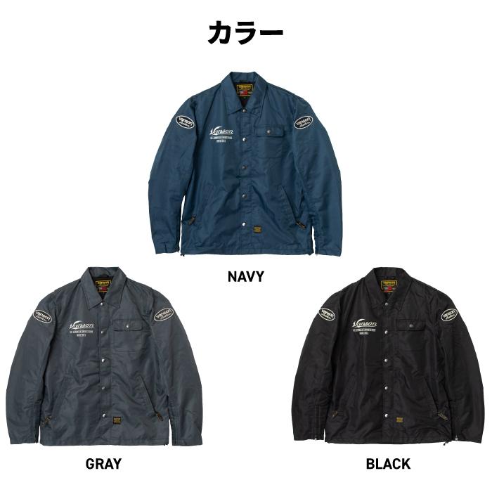 VANSON（バンソン） SVS2605S コーチジャケット バイク 2026年春夏