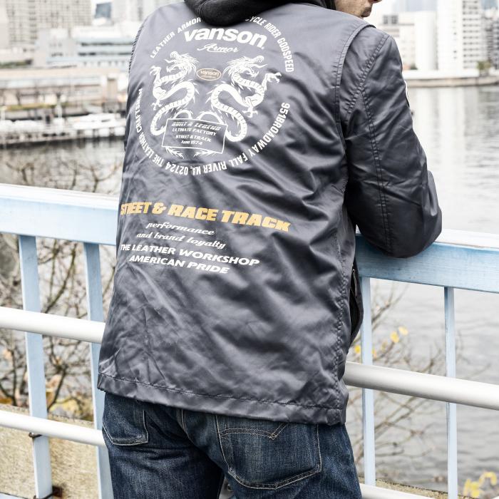 VANSON（バンソン） SVS2605S コーチジャケット バイク 2026年春夏