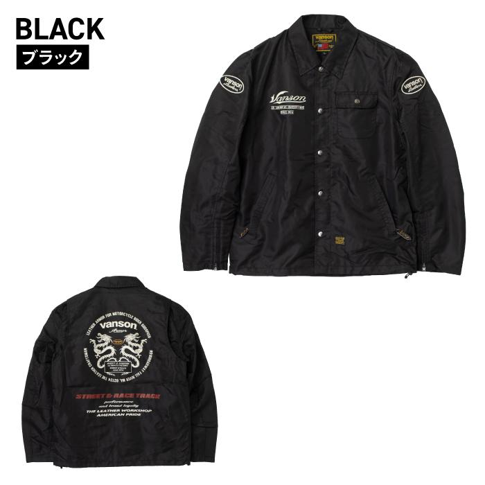 VANSON（バンソン） SVS2605S コーチジャケット バイク 2026年春夏