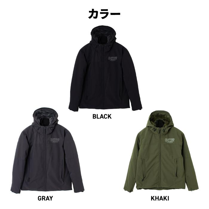 vanson ブラックジャケット フード付き VANSON（バンソン） SVS2606W フーディージャケット バイク 26-27年