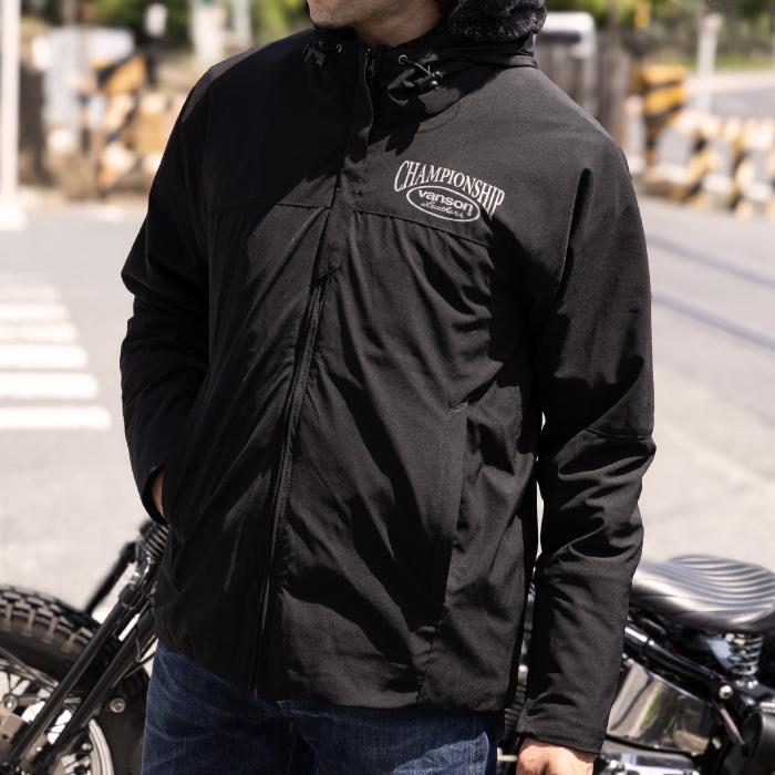 VANSON（バンソン） SVS2606W フーディージャケット バイク 26-27年
