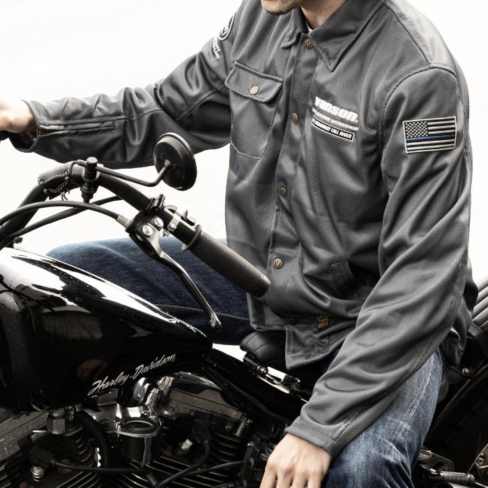VANSON（バンソン） TVS2603S メッシュコーチジャケット バイク 2026年