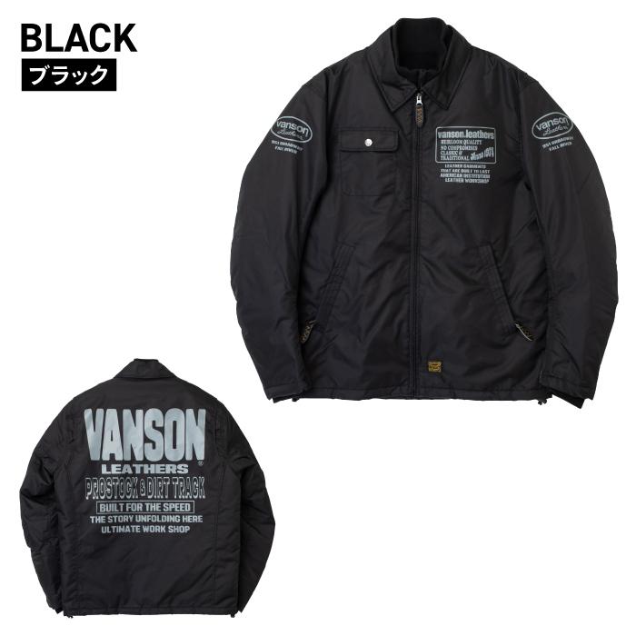 VANSON（バンソン） TVS2609W コーチジャケット バイク 26-27年秋冬