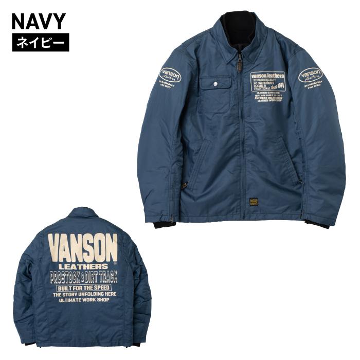 VANSON（バンソン） TVS2609W コーチジャケット バイク 26-27年秋冬