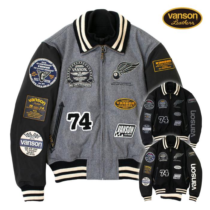 VANSON（バンソン） VS25107W アワードジャケット バイク 2025-26年