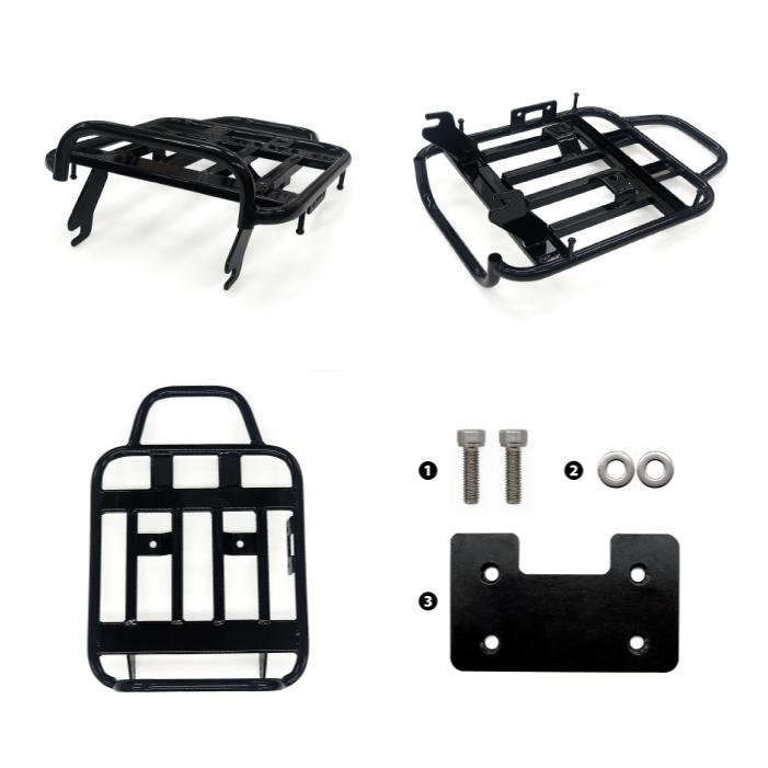 R-SPACE ライトキャリア・アジャストバックレストセット ホンダ CT125 ハンターカブ用 (JA55・JA65) HONDA  アールスペース |  | 03