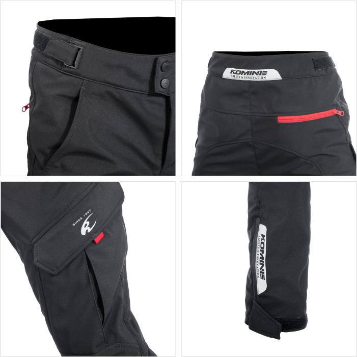 コミネ（Komine） バイクパンツ PK-933 ソフトシェルウインター