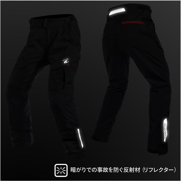 コミネ（Komine） バイクパンツ PK-933 ソフトシェルウインター
