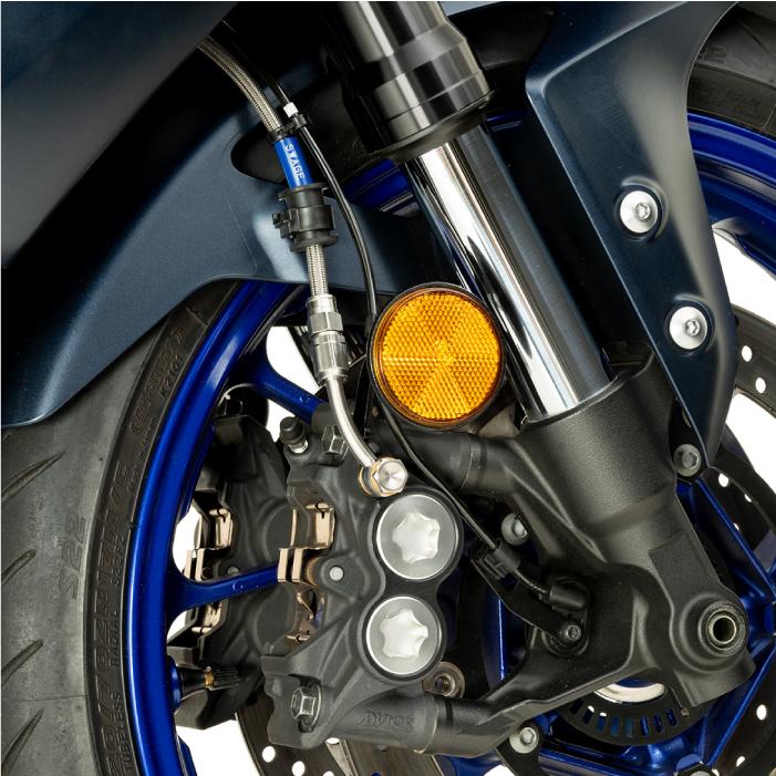 スウェッジラインプロ フロントホースキット バイピース（ステンレス