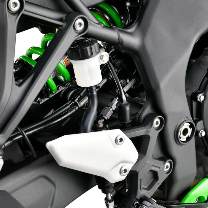 直送品 スウェッジラインプロ リアホースキット カワサキ Ninja ZX-4RR/ZX-4R SE (24) ステンレスブラック/ブラックホース SWAGE-LINE PRO KAWASAKI BTPB795R | SWAGE-LINE | 04