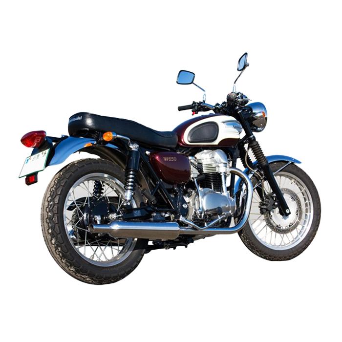 W650 アールズギアワイバーンクラシック 車検対応 AKRAPOVIC（アクラポビッチ） 直送品 アールズギア ワイバンクラシック