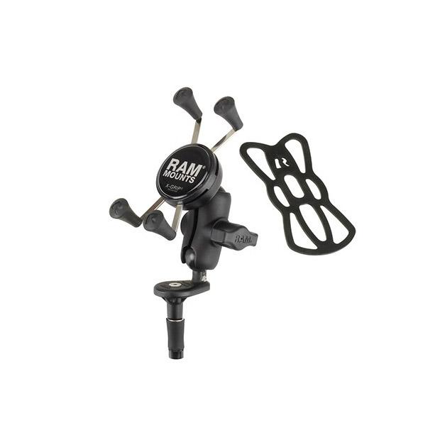 ラムマウント Xグリップ&ステムマウント スマートフォン用 テザー付 RAM MOUNT RAM-B-176-A-UN7U | RAM MOUNTS | 01