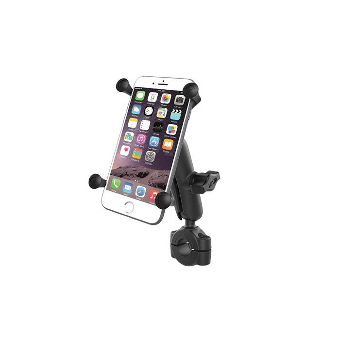 ラムマウント Xグリップ＆バーマウントベース ファブレット用 標準アーム テザー付 RAM MOUNT RAM-B-408-75-1-UN10U | RAM MOUNTS