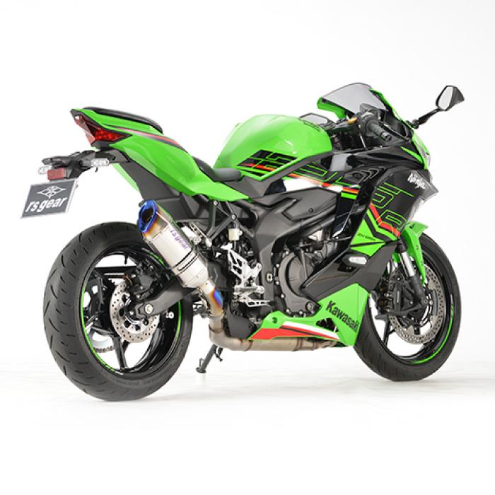 直送品 アールズギア カワサキ NINJA ZX-25R SE/KRT EDITION (23-) GPスペック スリップオン チタンポリッシュ R's Gear KAWASAKI GK43-T3ST | AKRAPOVIC | 01