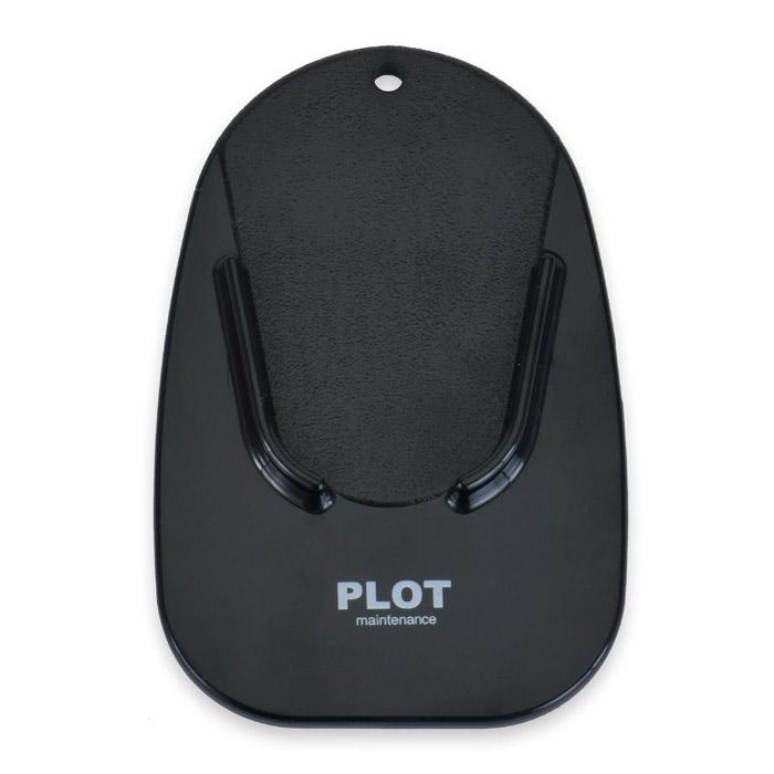 プロト サイドスタンドパッド（ブラック） サイドスタンドベースとして PLOT PGR0023 バイク メンテナンス用品 | AKRAPOVIC