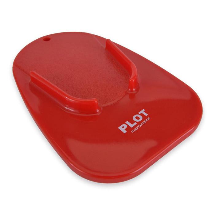 プロト サイドスタンドパッド（レッド） サイドスタンドベースとして PLOT PGR0024 バイク メンテナンス用品 | AKRAPOVIC | 01