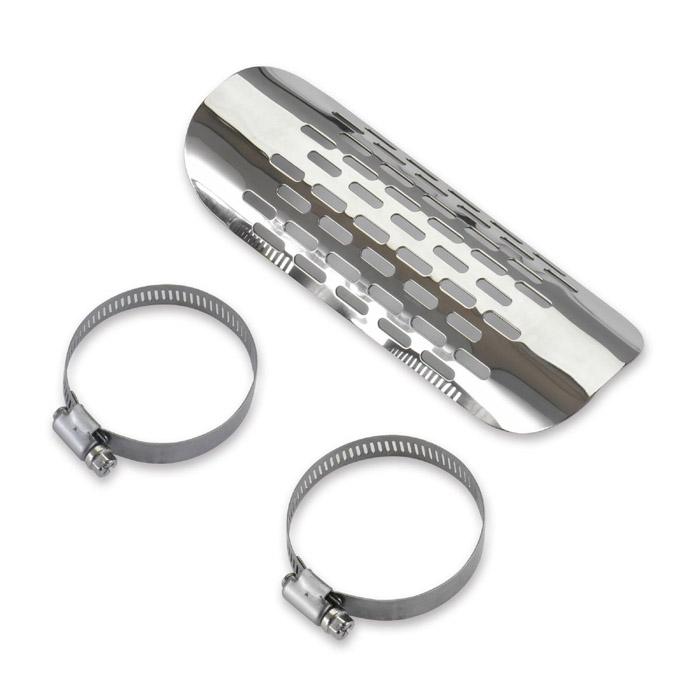プロト マフラーガード（トラックパンチング） 外径40〜55 PLOT PGR0028 バイク メンテナンス用品 | AKRAPOVIC