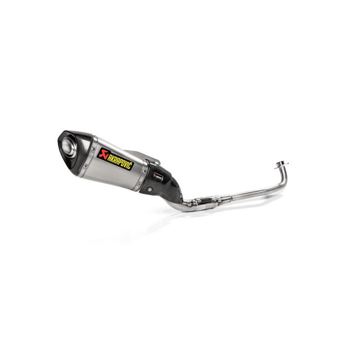 アクラポビッチフロントパイプ ホンダ GROM グロム AKRAPOVIC（アクラポビッチ） 直送品 レーシングライン チタン ホンダ