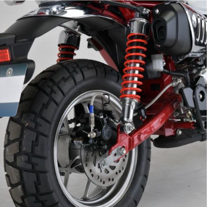 モンキー125 ABS SWAGE-LINE PROステンメッシュキット SWAGE-LINE モンキー125(ABS車/19)用ステンメッシュ・フロントブレーキ