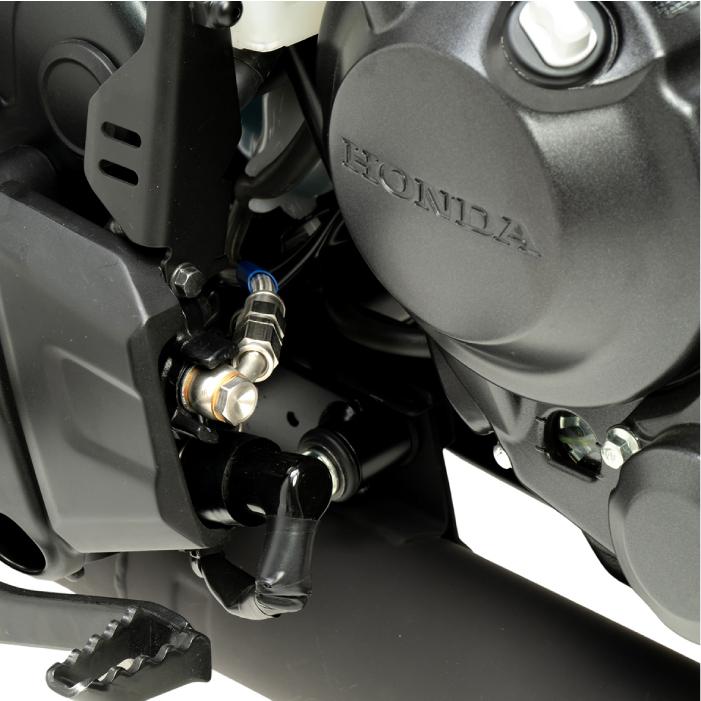 直送品 スウェッジラインプロ リアホースキット ホンダ CL250 (23) レッド＆ブルー/ブラックホース SWAGE-LINE PRO HONDA SAPB0055Rの画像