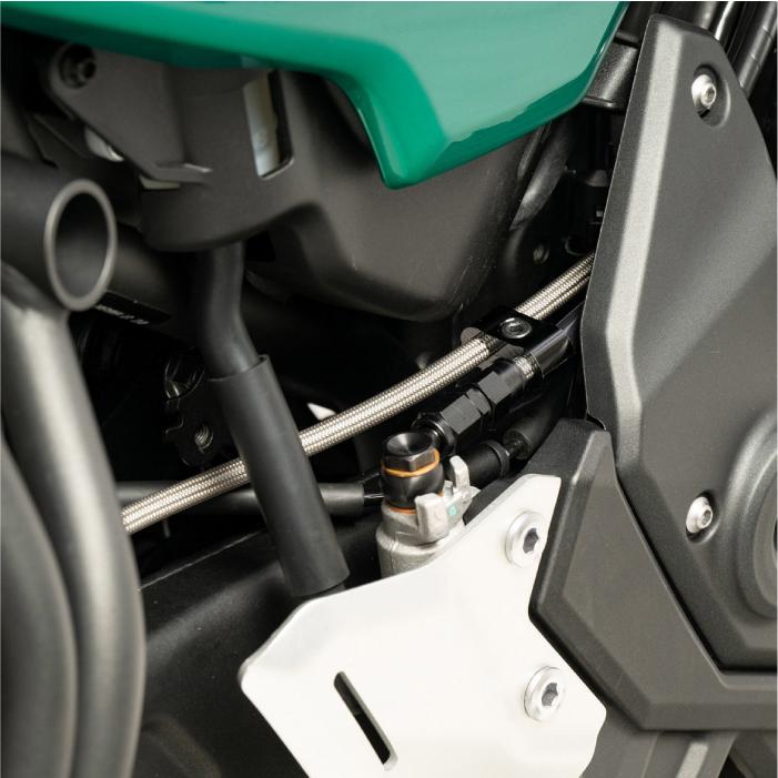 SALE！ SV650ABS スウェッジライン 新品リアブレーキホース ス