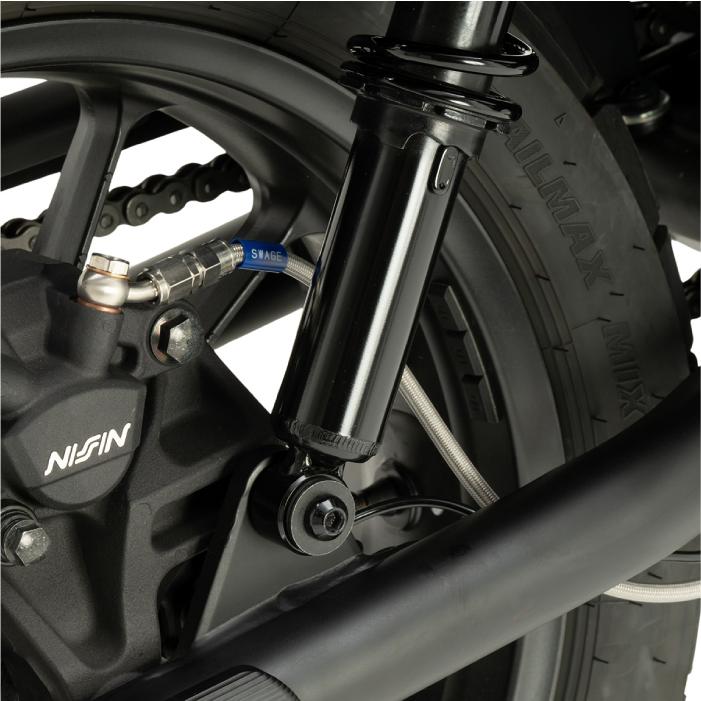 直送品 スウェッジラインプロ リアホースキット ホンダ CL250 (23) ステンレス/クリアホース SWAGE-LINE PRO HONDA STP0055Rの画像