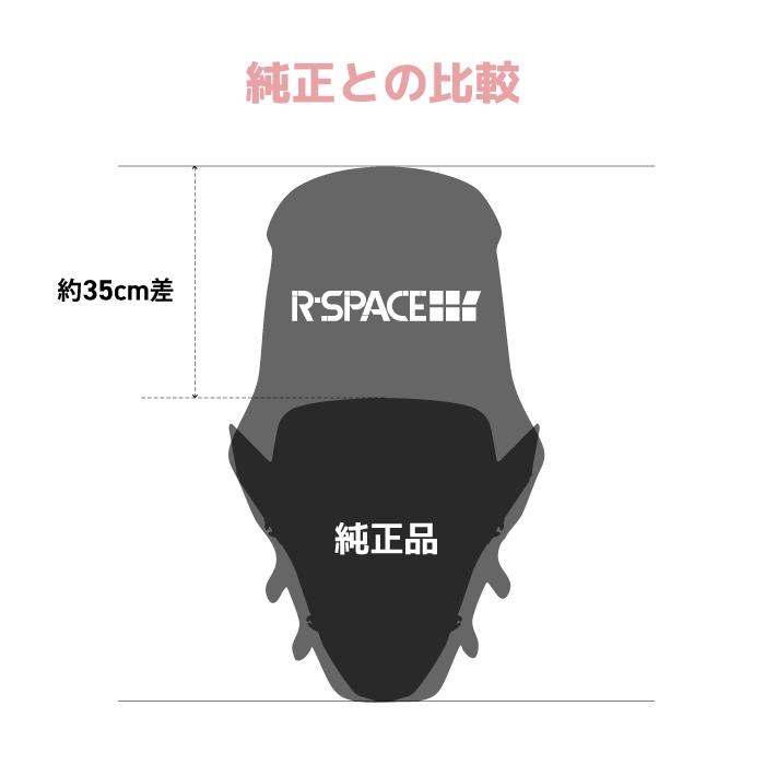 R-SPACE ウインドシールド スモーク　pcx jk05 2025年式用 R-SPACE ウインドシールド スモーク ホンダ PCX JK05 KF47 (2025