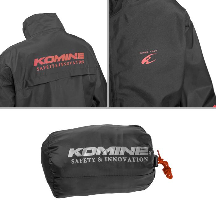 RK-552 MCコンパクトレインウェア バイク用 耐水 透湿 上下セット 楽天市場】【公式】コミネ KOMINE RK-552 MCコンパクトレインウェア