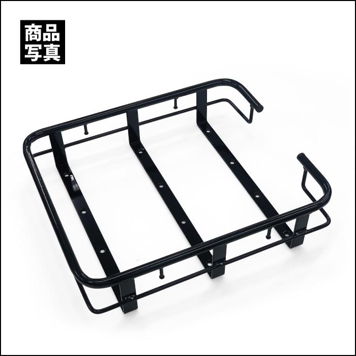 R-SPACE リアバスケット ブラック ホンダ CT125 ハンターカブ用 HONDA (JA55 JA65) アールスペース REAR BASKETの画像
