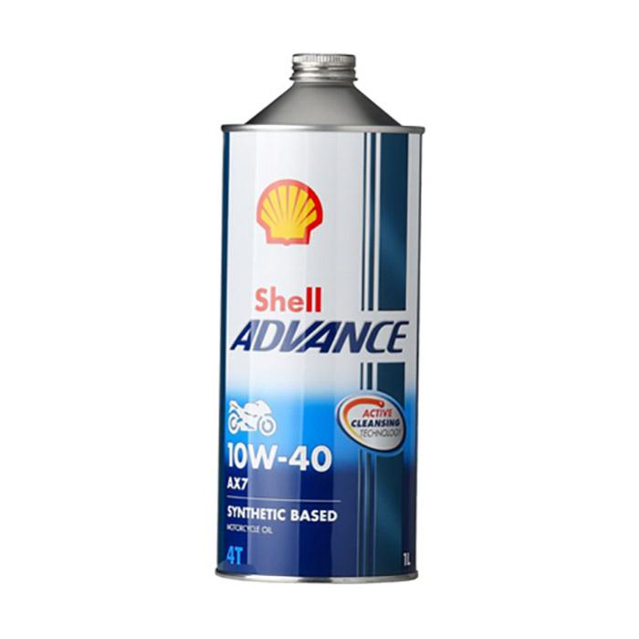 シェルアドバンス 4T AX7 （1L／1本） 10W-40 （SM／MA2）4ストローク