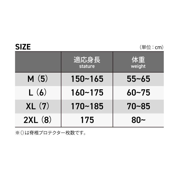 コミネ プロテクター SK-692 [XL/2XL] CEマルチバックプロテクター KOMINE 04-692 CE規格認証 バイク｜jline｜04