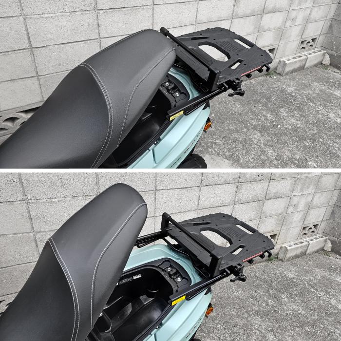 【値下げしました】R-space TRICITY スライド式荷台 未使用 未設置 R-SPACE スライドキャリア ヤマハ トリシティ125・155 26年- 最大積載