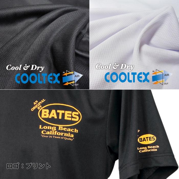 BATES（ベイツ） BAT-S55M Cool-Tex Tシャツ バイク Tシャツ