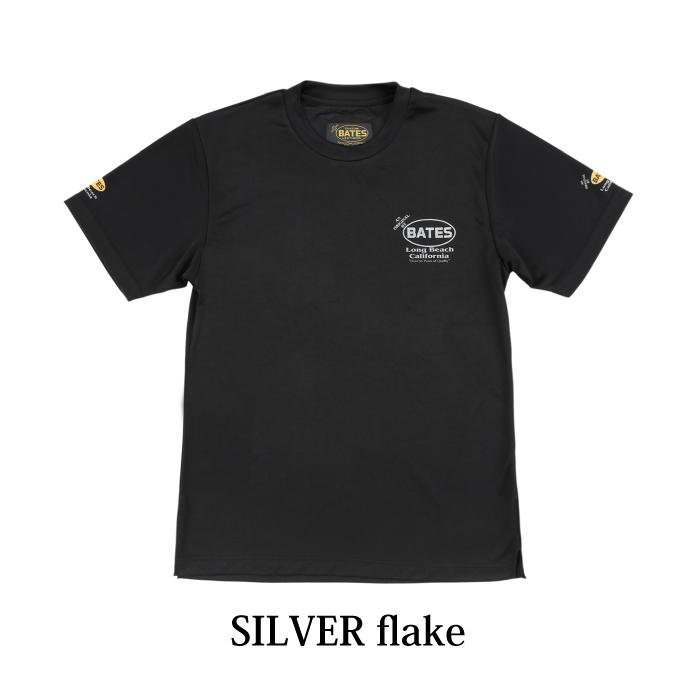ベイツＴシャツ BAT-S55MF Cool-Tex Ｔシャツ フレークプリント BATES バイク 春夏