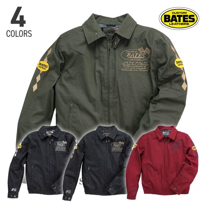 BATES ワインレッドジャケット L スウィングトップ　BJ-C2415 BATES ベイツ BJ-C2415 スウィングトップ バイク アメリカン