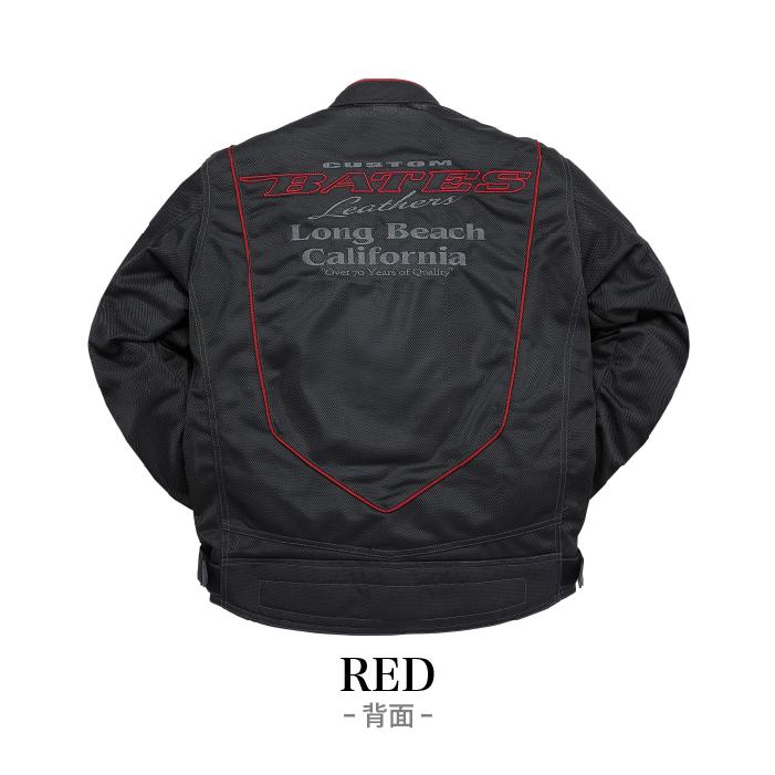 BATES ベイツ　バイクメッシュジャケット 黒・ホワイト・グレー　XL BATES ベイツ バイクメッシュジャケット 黒・ホワイト・グレー