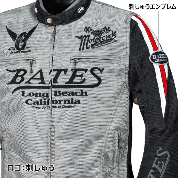 BATES（ベイツ） BJ-M2612VT メッシュジャケット バイク アメリカン