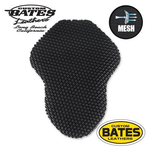 BATES サイズL 黒 プロテクター入り 両肘 背中 BATES（ベイツ） BATES BOP-A02 エアスルー脊髄パッド バック