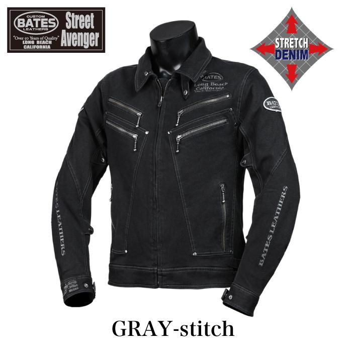 ベイツ ジャケット SA-D2316 ストレッチデニムジャケット BATES バイク 