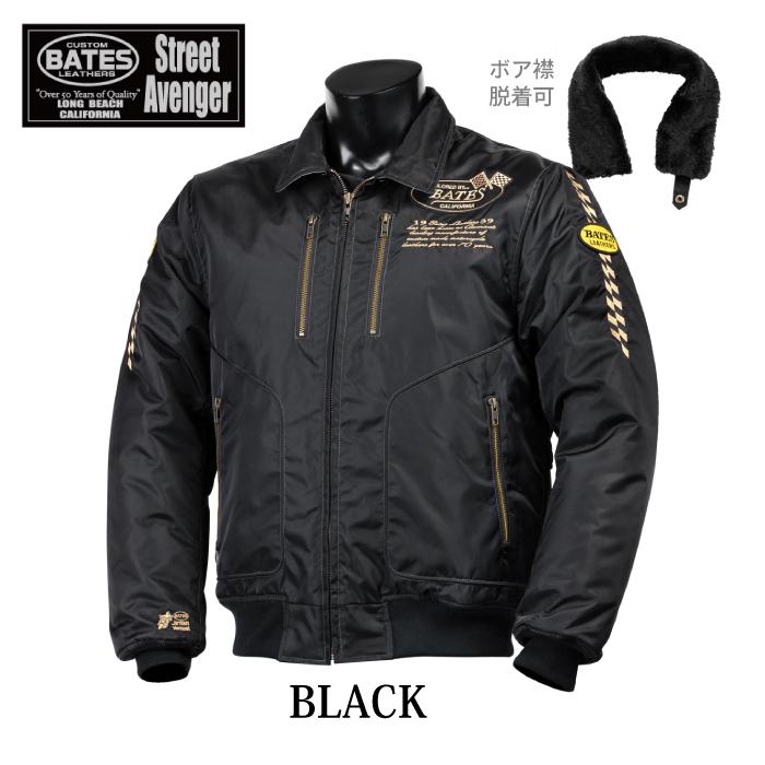 BATES（ベイツ） SA-N2453 中綿入りナイロンジャケット バイク