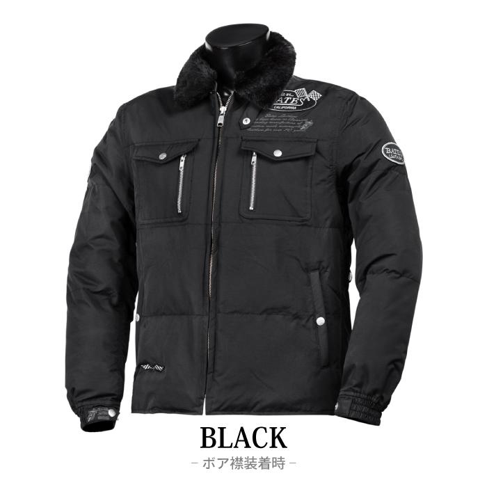 ライダーズジャケットBATES BATES ベイツ SA-N2455 中綿入りナイロンジャケット バイク