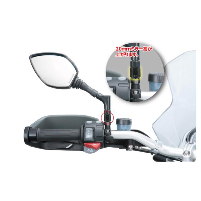 みのっちページ③ TANAX（タナックス） G-3 BMW用ピッチ変換アダプター バイクミラー関連