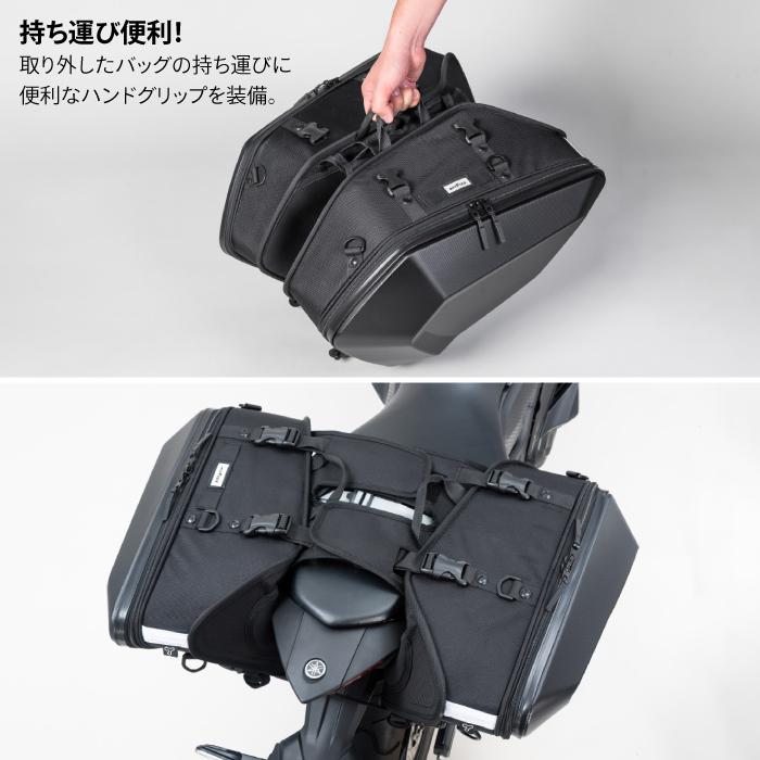 TANAX（タナックス） カービングシェルケース2（グロスブラック）TANAX