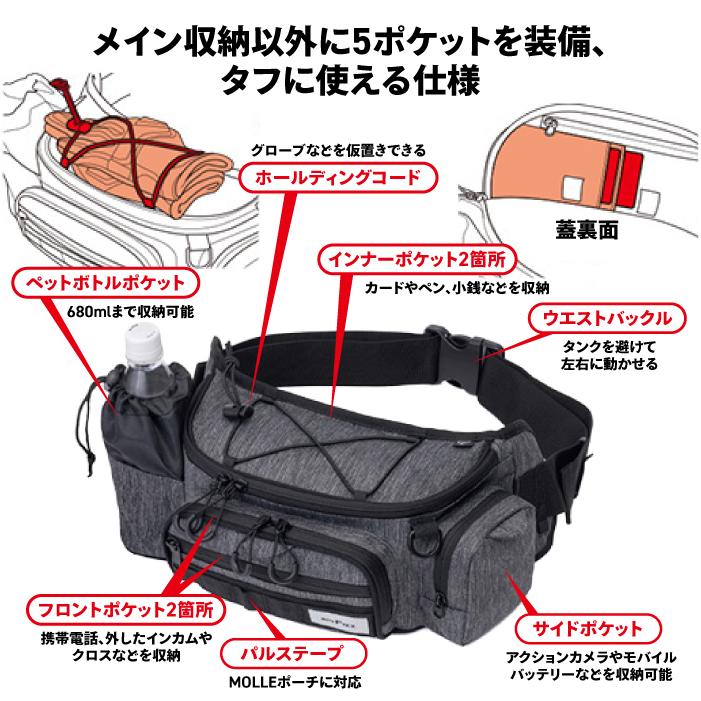TANAX（タナックス） モトフィズ MFK-7003 ライディングウエスト